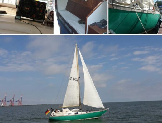 Boot, Segelboot, Segelyacht, Balaton 31,18 PS Volvo, Schiff,Yacht