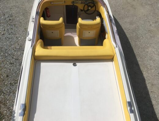 Tullio Abbate Sea Star Steyer M1 DIESEL mit Harbeck Tandem-Trailer