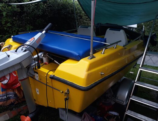 Motorboot schneller Gleiter