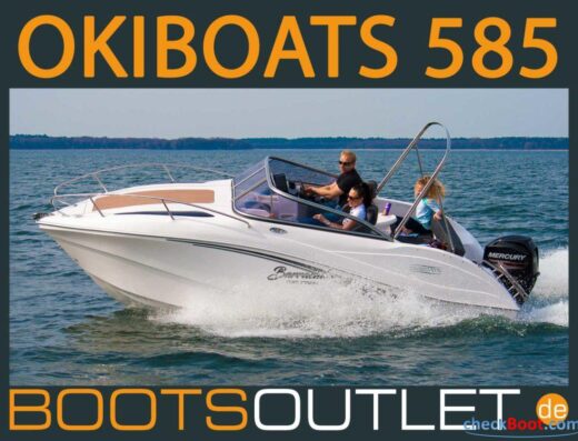 OKIBOATS – 585 BARRACUDA-CABIN