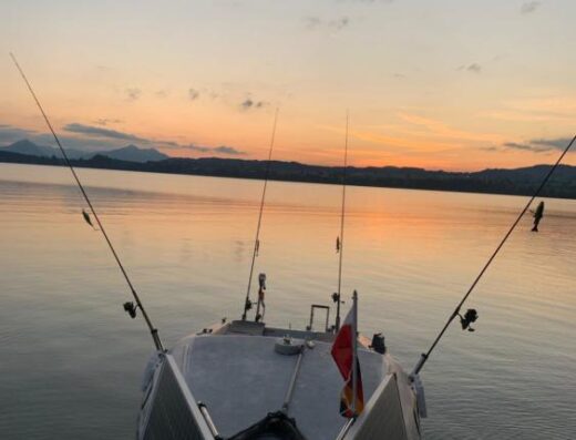 Angelboot inklusive Aluminium Trailer TÜV Neu