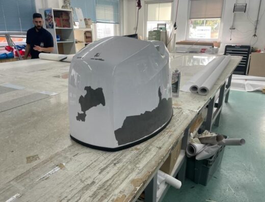 Außenborder Folierung