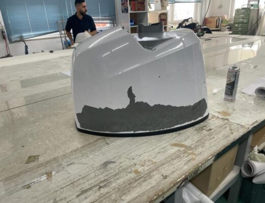 Außenborder Folierung