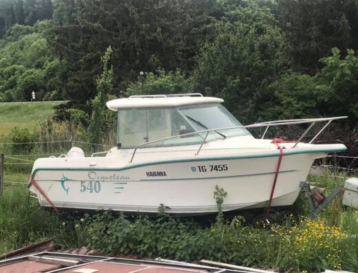 Sehr schönes Motor-/Fischerboot Espace 540 Jg. 97 mit Honda 40 PS