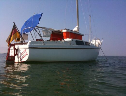 Wohlfühlschiffchen Neptun 22 mit Trailer