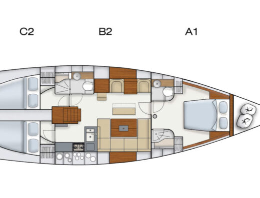 HANSE 445  –  MIT Liegeplatz Romanshorn und Bodenseezulassung