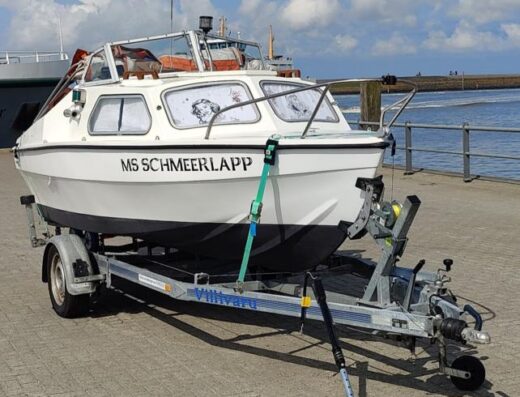 Kajütboot M17 Cruiser, 50 PS Mercury + Trailer