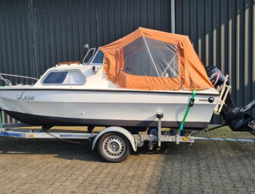 Kajütboot M17 Cruiser, 50 PS Mercury + Trailer