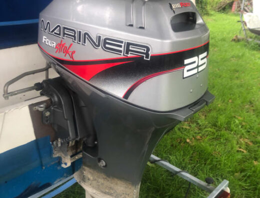 Kajütboot Sportboot Tramp 495/ Motor 25 Ps (4-Takt) inklu Trailer