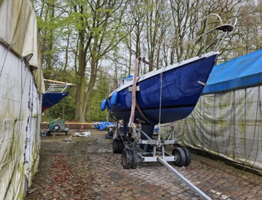 kompl. überholtes Segelboot Jouet Tarantelle27