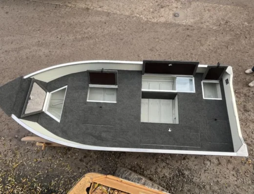 Marine 450S Umbau zu Bassboot, wie NEU!