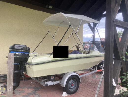 Motorboot 50 PS Mercury – Hammermeister Manta