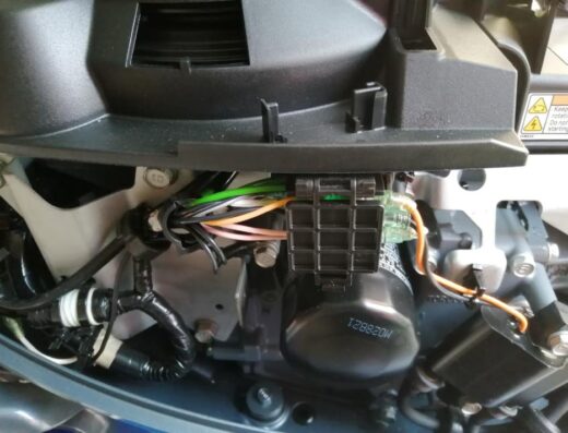 Motorboot mit Trailer