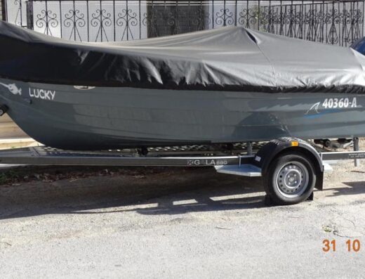 Motorboot mit Trailer Bj.2023 in Griechenland D-Zulassung mit Yamaha 30PS führerscheinfrei in GR zu verkaufen