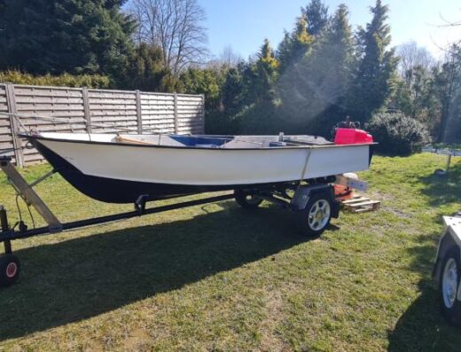 OCKELBO Angelboot aus Schweden mit 15PS Motor und Trailer