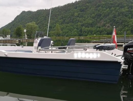 Offenes Sportboot, inkl. Trailer
