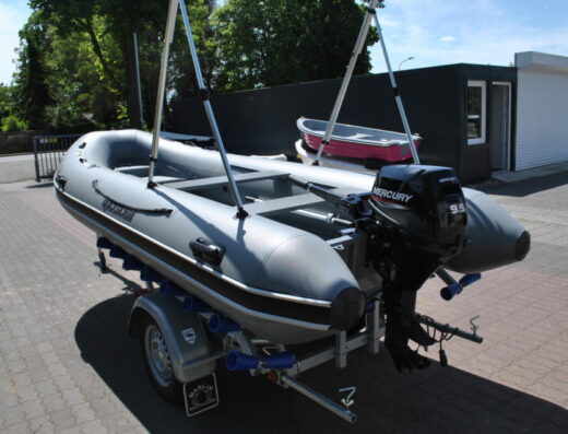 Quicksilver  Alu Rip 420 Festrumpfschlauchboot mit Trailer