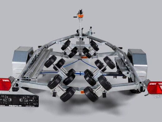 Respo Trailer 1350 Kg Multiroller klappbare Rückleuchten