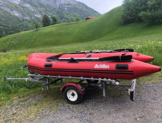 Schlauchboot Achilles +Sportanhäger