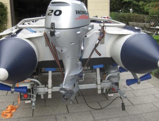 Schlauchboot Viamare 380 Alu inkl. Trailer inkl. Motor