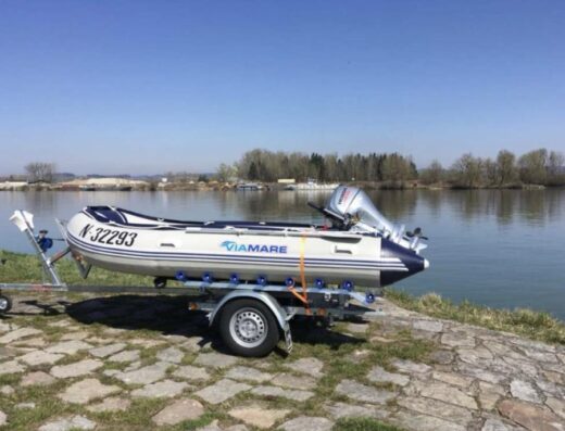 Schlauchboot Viamare 380 Alu inkl. Trailer inkl. Motor