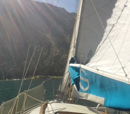 Super Möglichkeit am Achensee Sunbeam 22 s mit Hänger