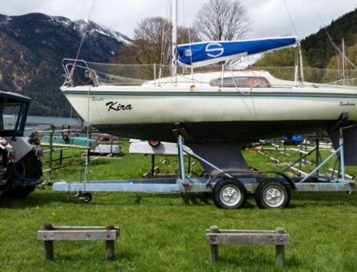 Super Möglichkeit am Achensee Sunbeam 22 s mit Hänger
