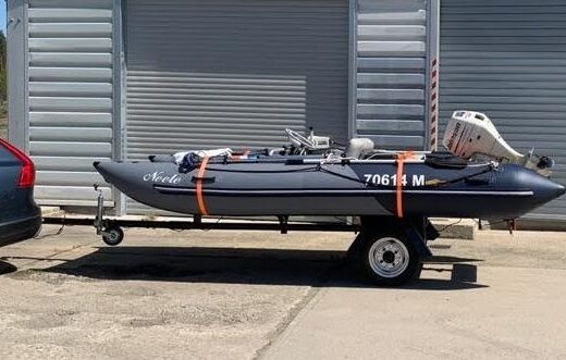 Verkaufe Schlauchboot-Cat 420 | 15 PS – abholbereit auf Trailer (grünes Kennzeichen)