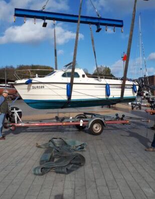 Angelboot Ryds 535 fc Kajüte