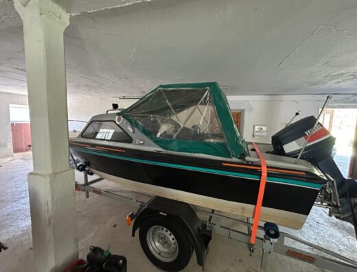 Hille Roda 16 mit nagelneuen 1300kg Trailer