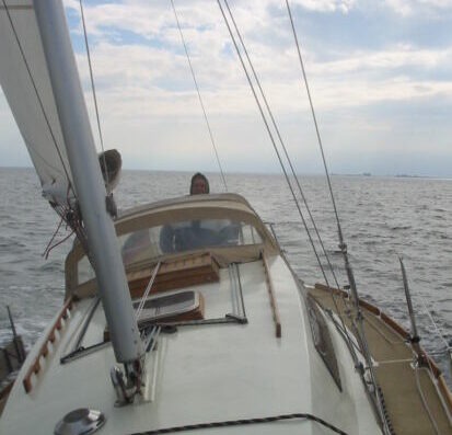 Sund 27, Stahlyacht, 8,5 x 3 x 1,4 m