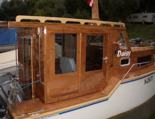 Motorboot 5 Meter Eigenbau Daisy