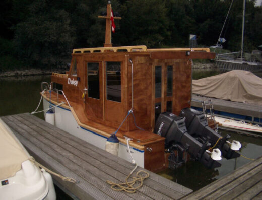 Motorboot 5 Meter Eigenbau Daisy