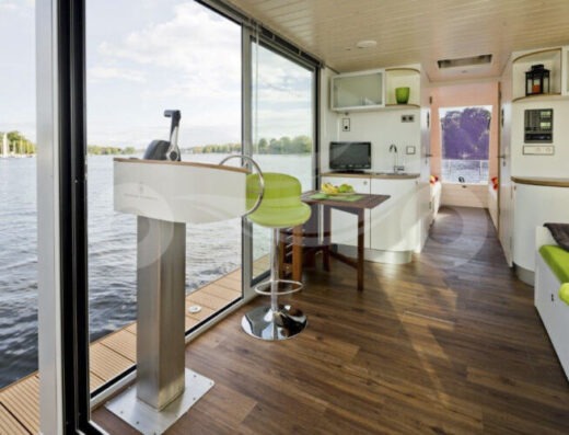 checkBoot - Home 7 20 Nautino Maxi Hausboot von Nautilus – Führerscheinfrei | Liegeplatz inklusive