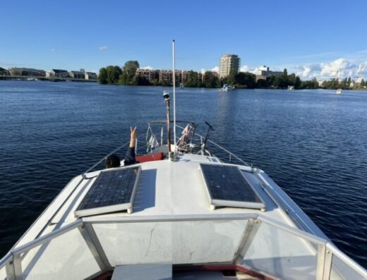 10m Stahlboot mit Liegeplatz in Henningsdorf bei Berlin
