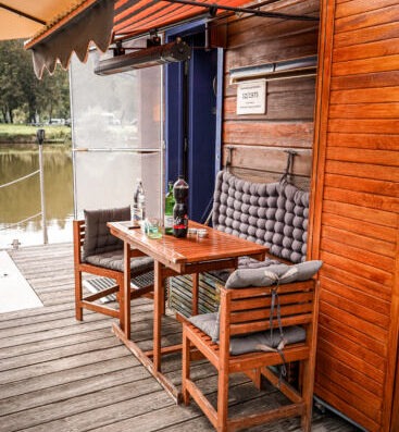 Traumhaftes Hausboot an der Mosel