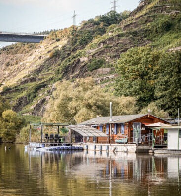 Traumhaftes Hausboot an der Mosel