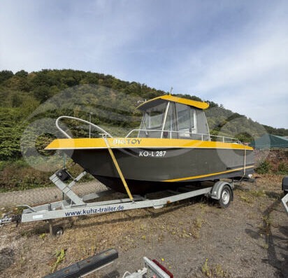 Lundi 215 Wheelhouse (Bigtoy) – Aluminium-Kajütboot inkl. Trailer