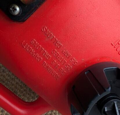 checkBoot - Home 7 21 Kraftstofftank 25 Liter, Kunststoff